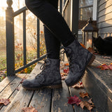 Acherontia Vegan Leather Boots lifestyle 2