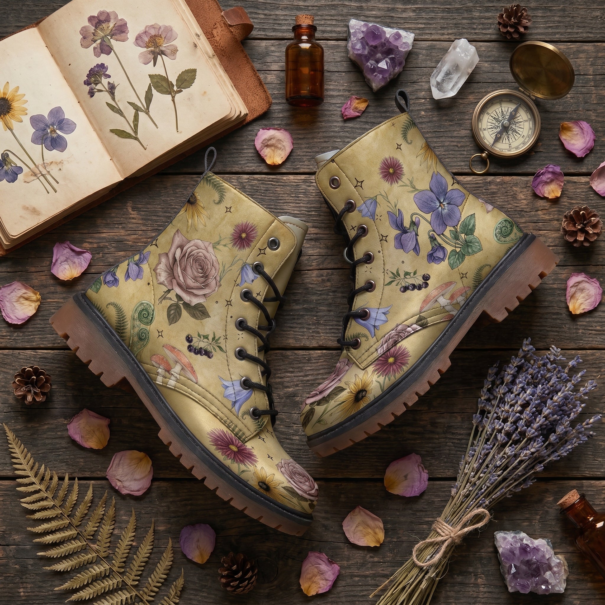 Herbarium Boots - Pair front 1