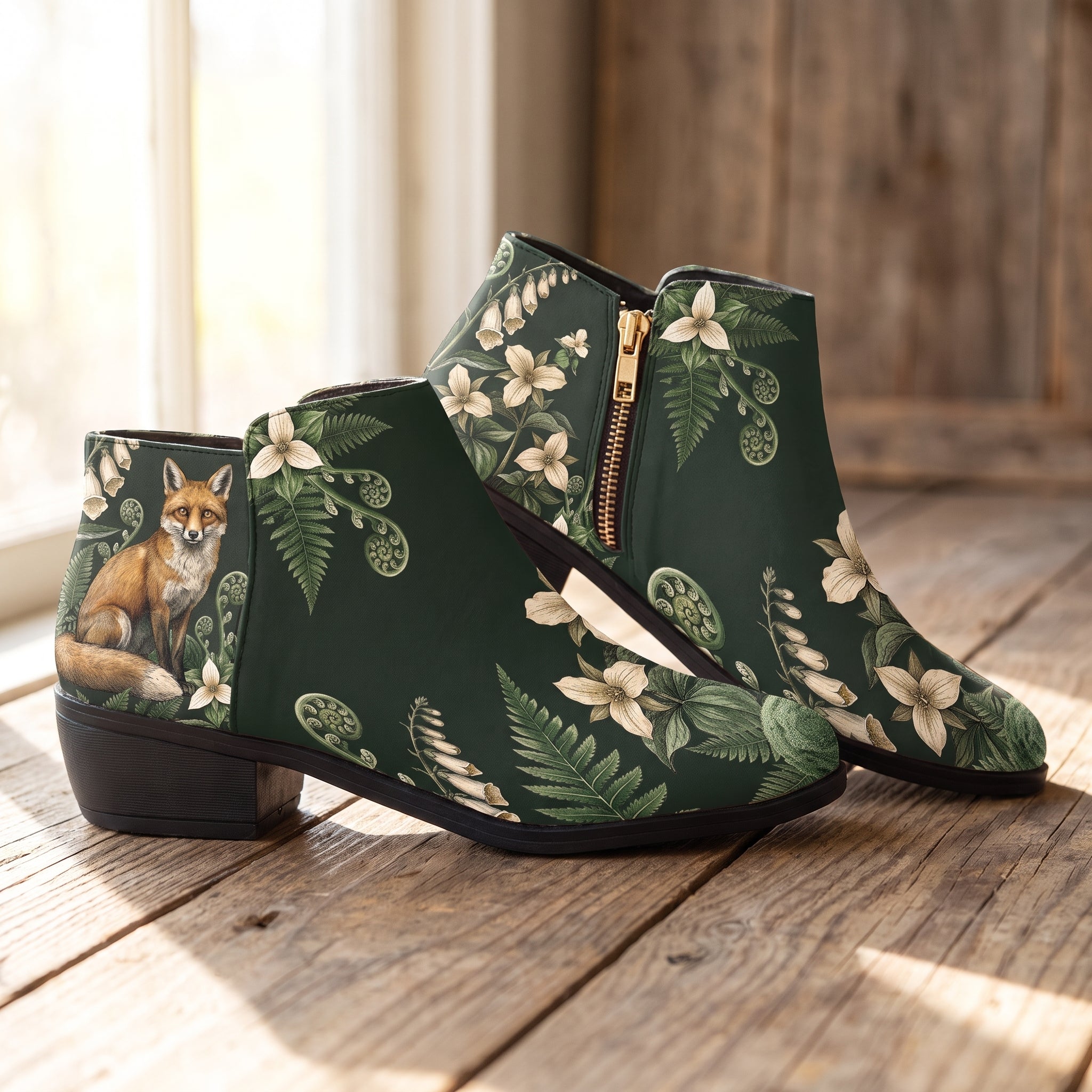 Vulpina Fashion Zip Boots