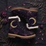 Vespertine Winter Boots - flat decor