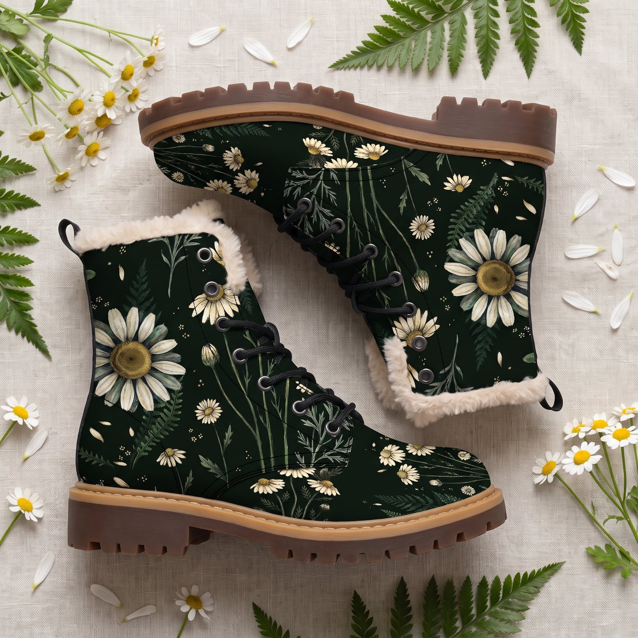Matricaria Winter Boots - flat decor