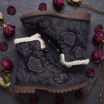 Acherontia Winter Boots - flat decor