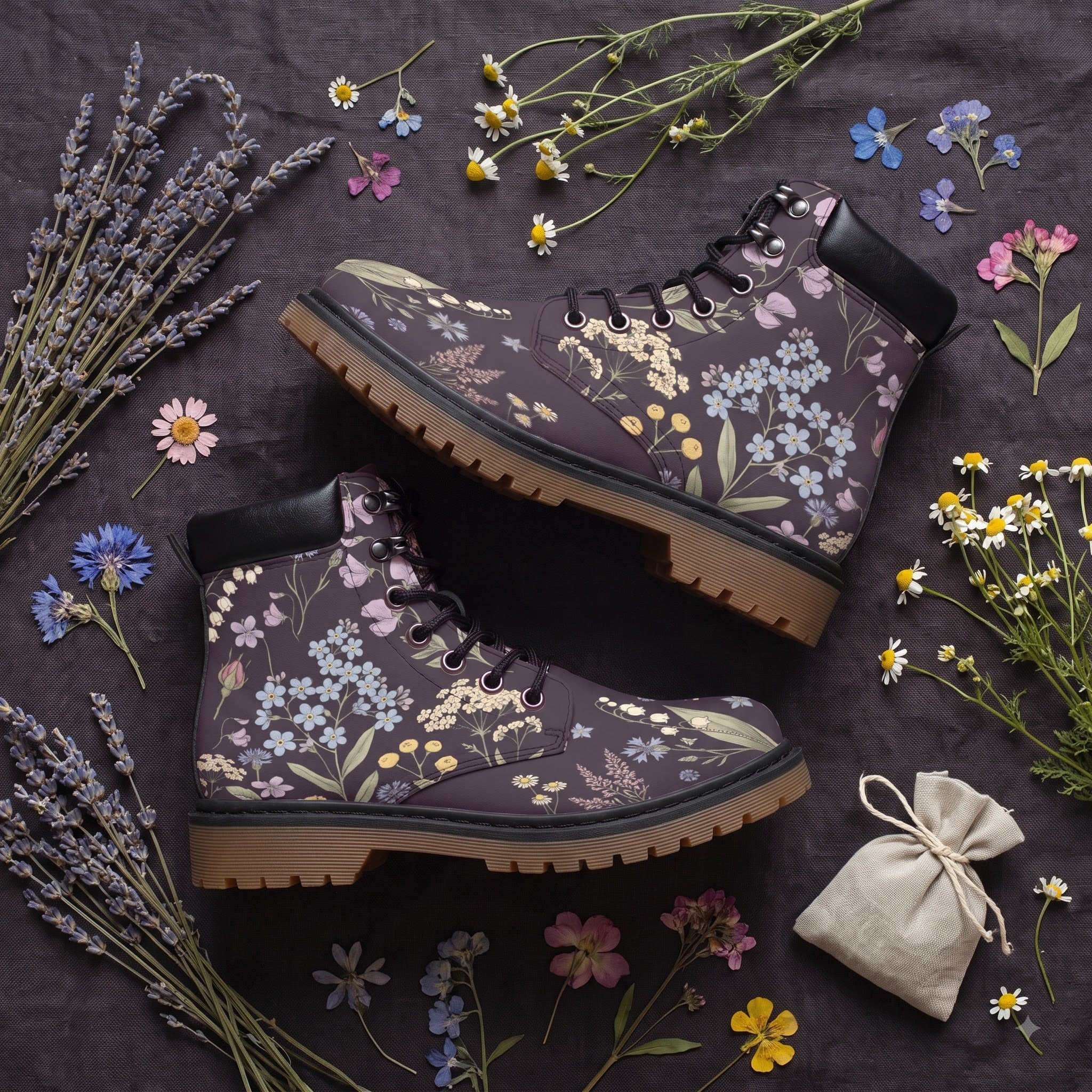 Achillea Classic Boots - flat decor