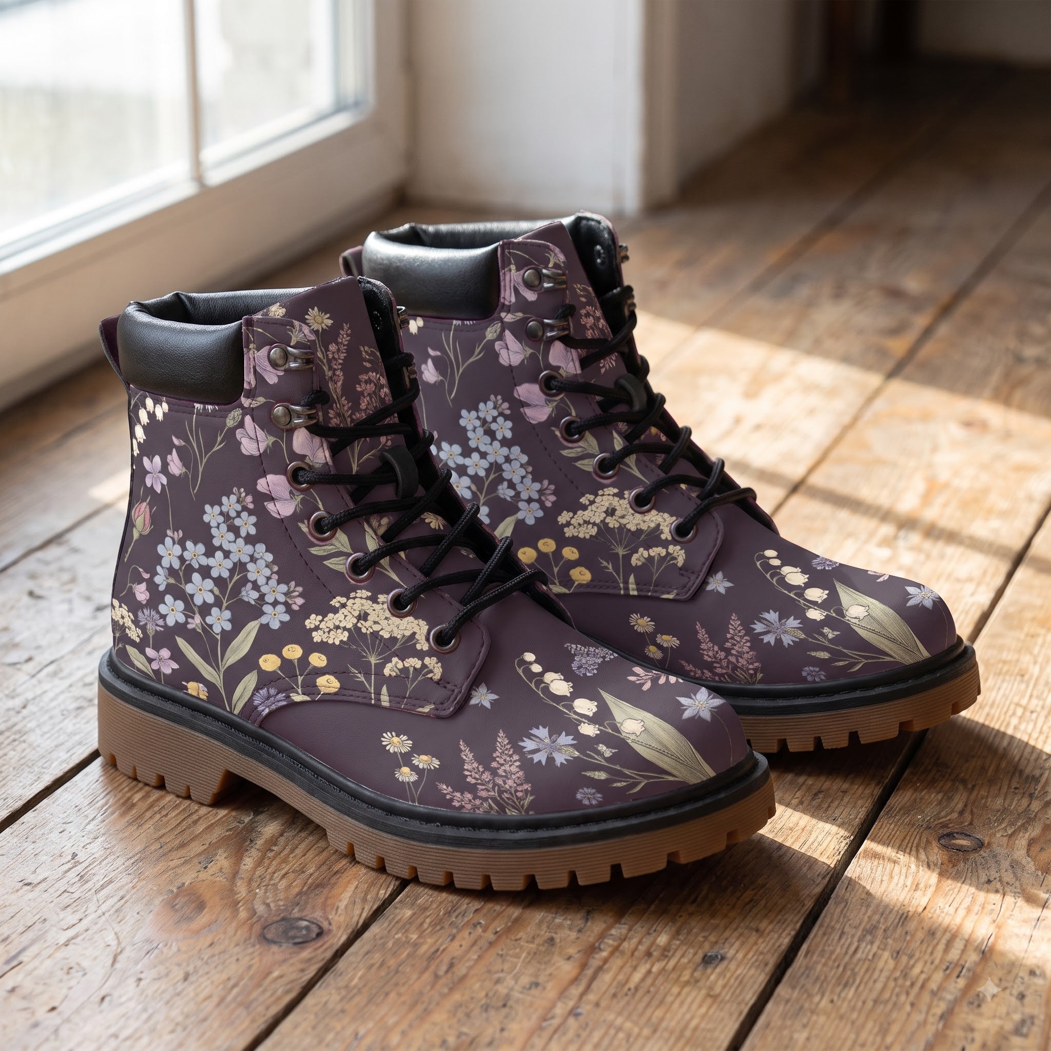 Achillea Classic Boots - wood floor