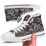 Achillea High Tops — white sole in hand