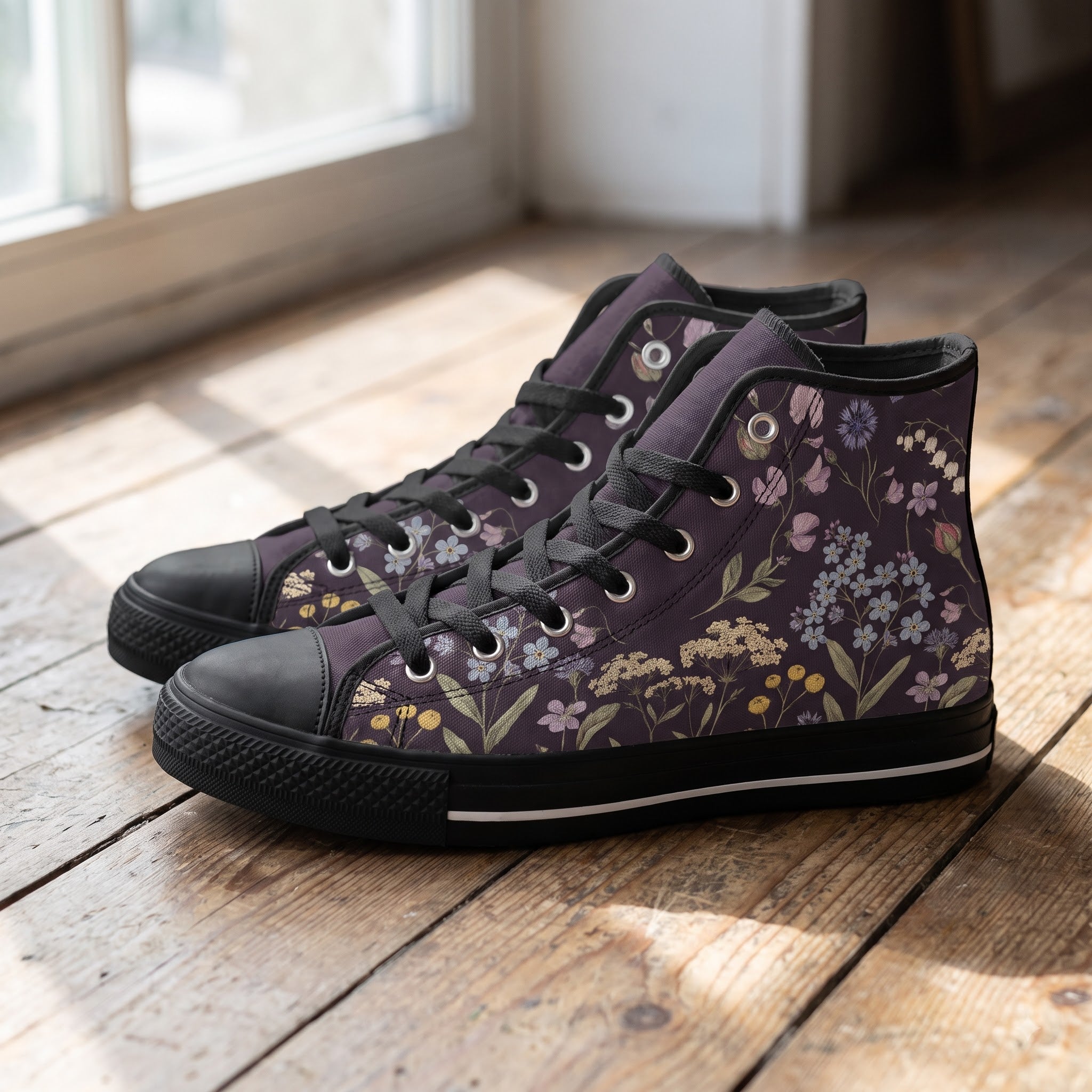 Achillea High Tops — wood floor lifestyle
