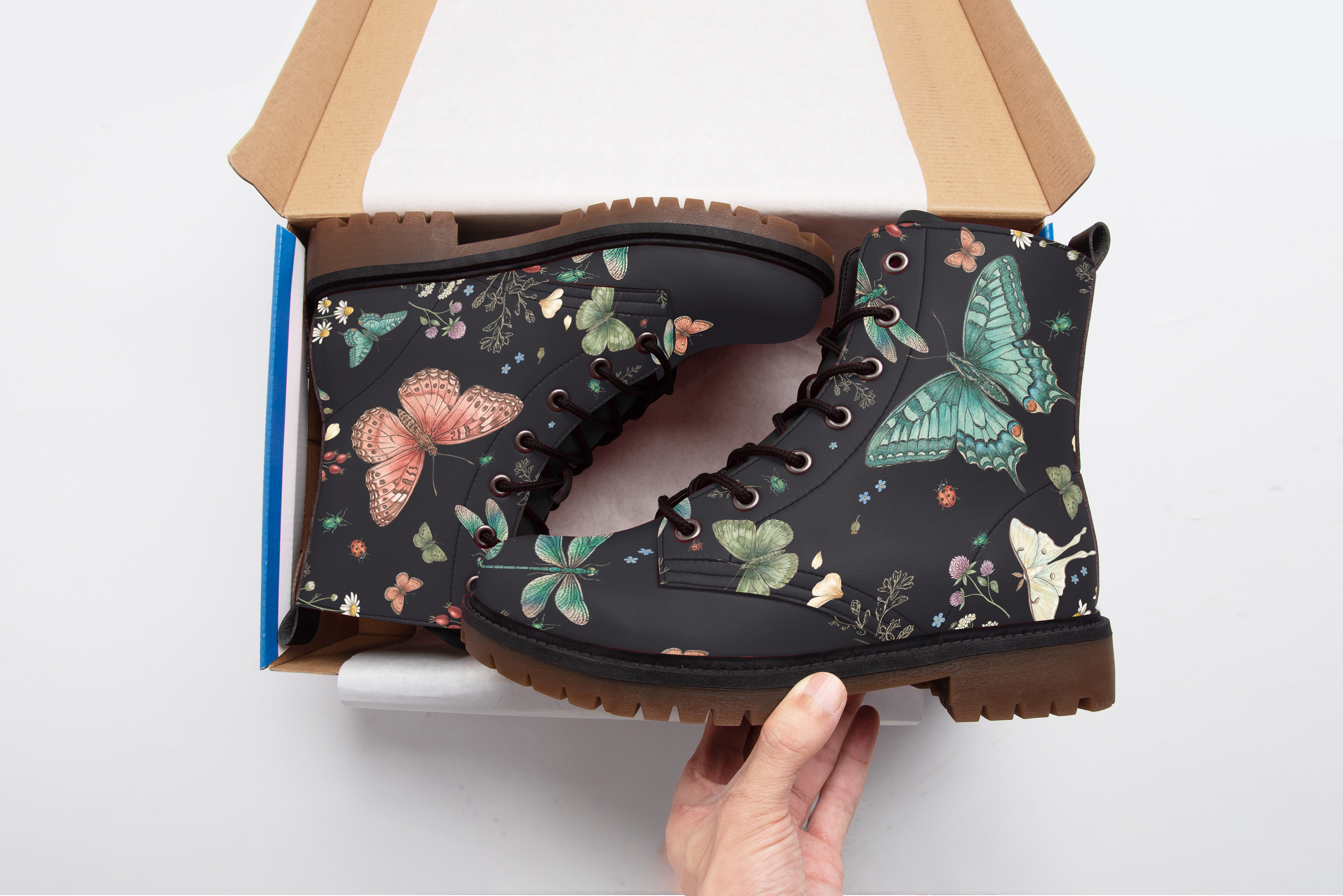 Aurelia Vegan Leather Boots