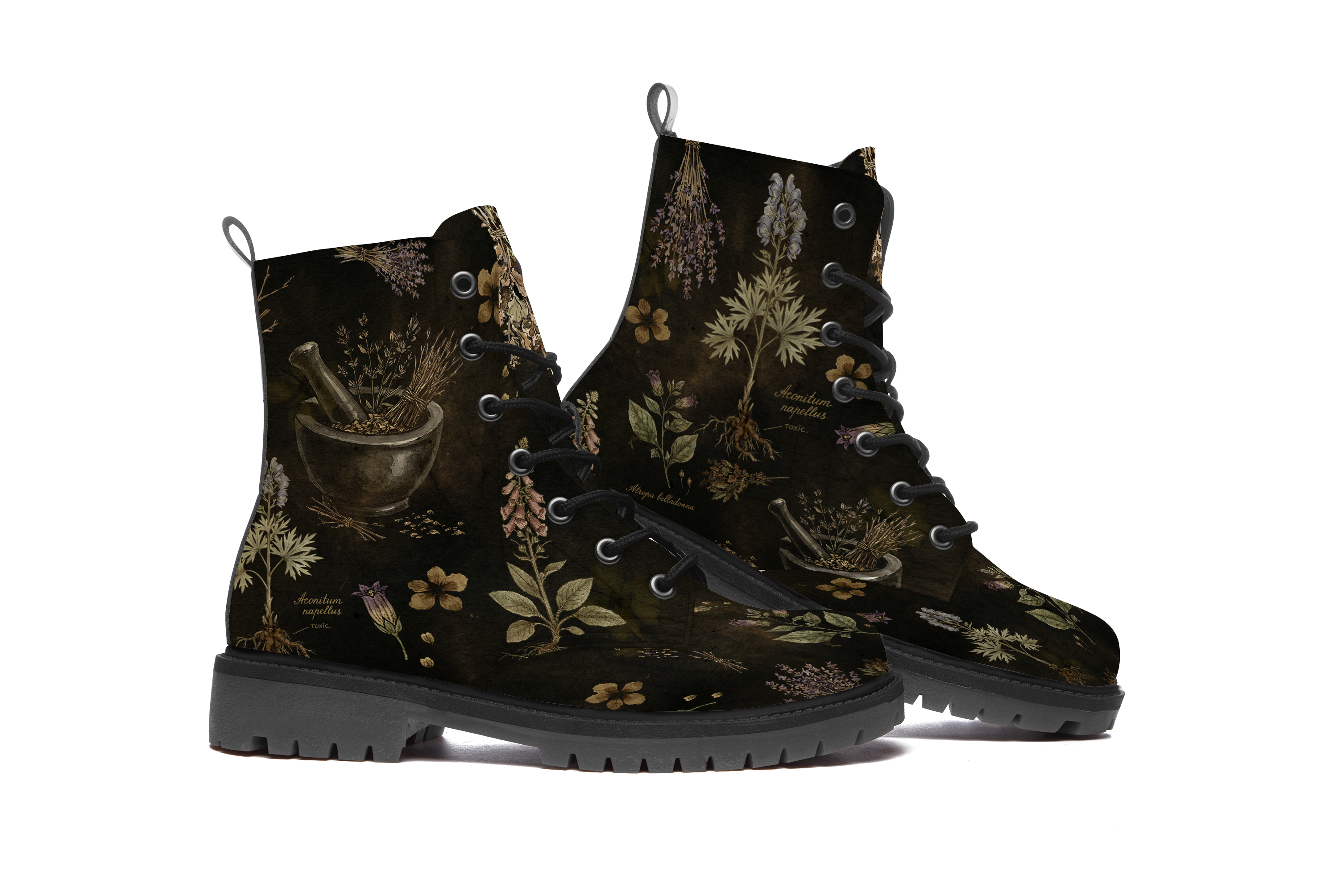 Belladonna Vegan Leather Boots - View 1