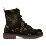 SKATHEIA Belladonna Leather Boots — outer side view on white