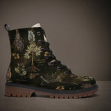 Belladonna boots side view moody studio Aconitum detail