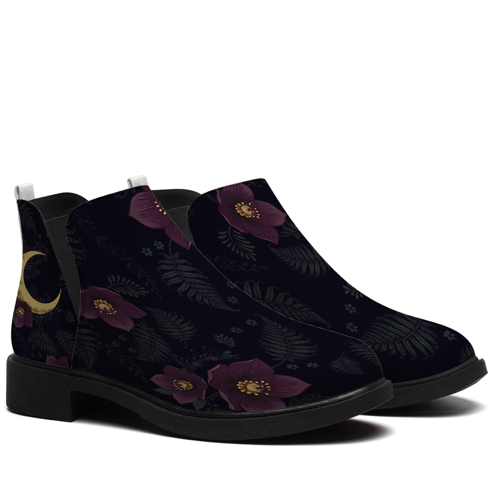 Vespertine Chelsea Boots — pair side view on white background