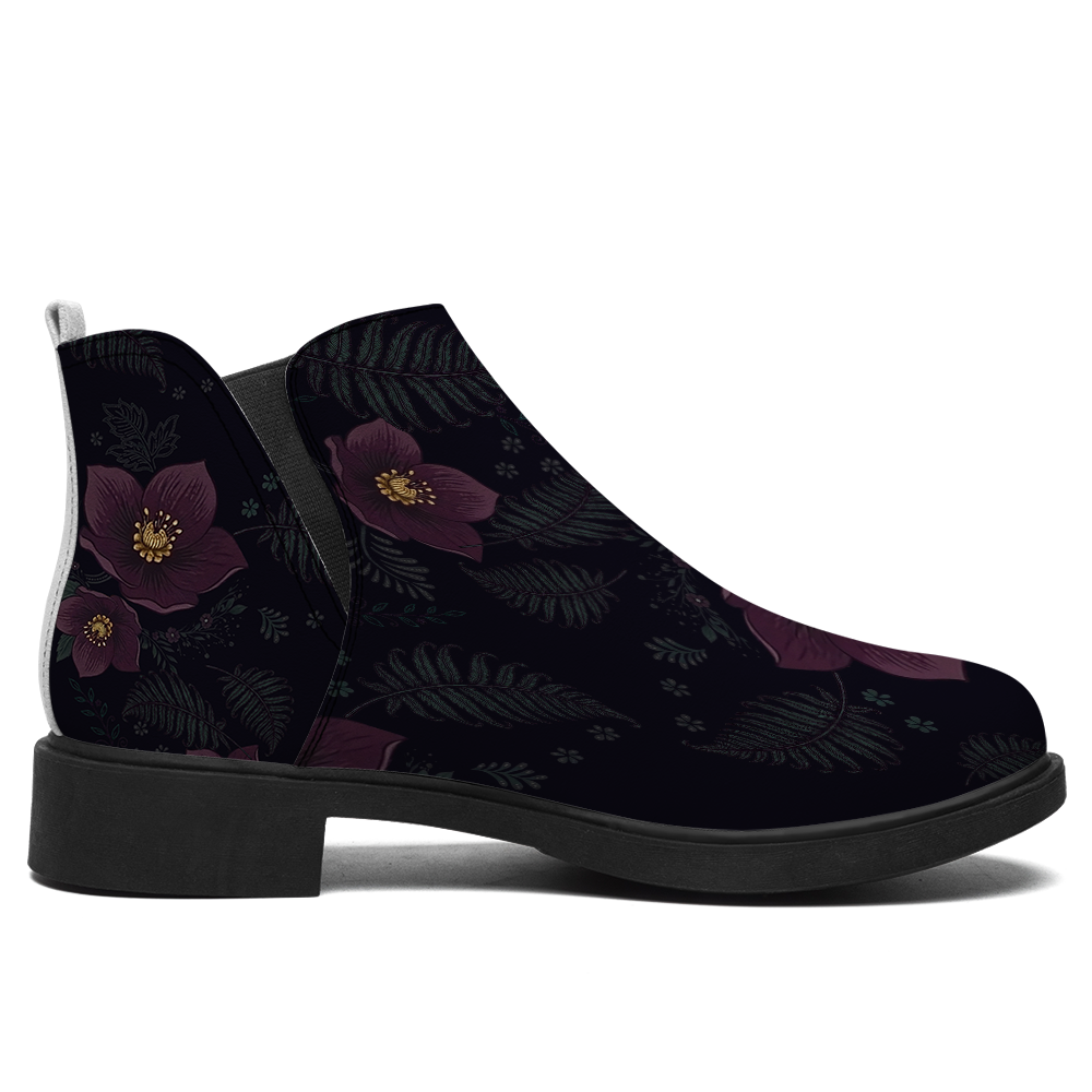 Vespertine Chelsea Boots — single side view on white background