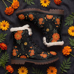 Calendula Winter Boots - flat decor