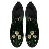 Matricaria Chelsea Boots — top view on white background