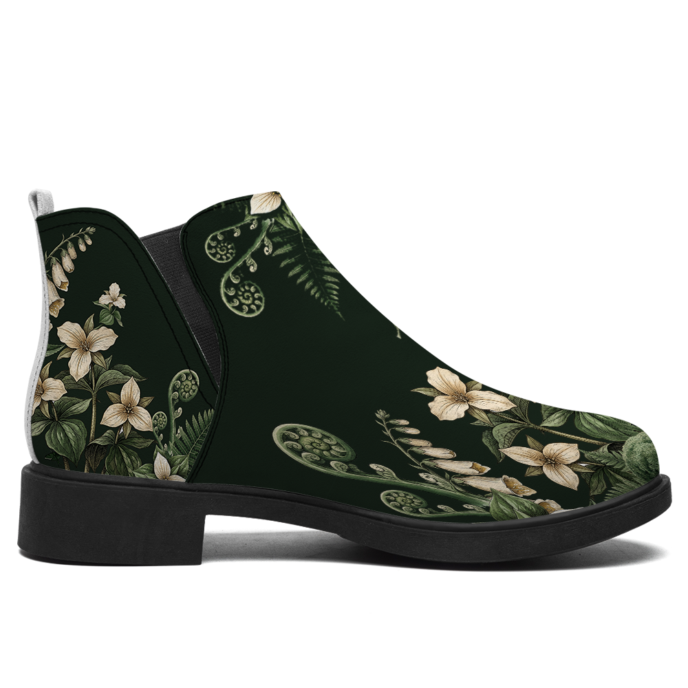 Vulpina Chelsea Boots — single side view on white background