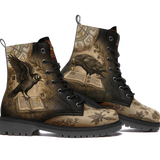 Corvus Vegan Leather Boots - front view