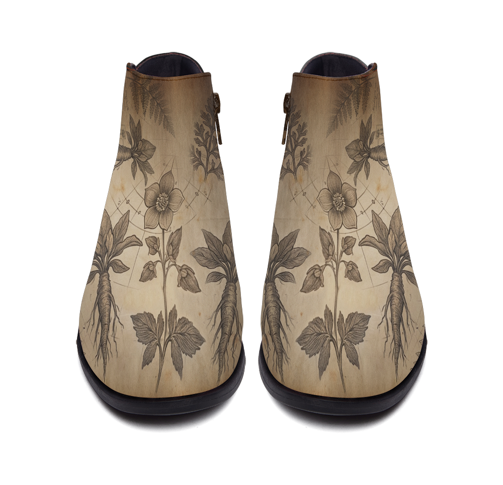 Corvus Fashion Zip Boots — front pair view