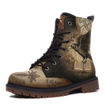 Corvus Vegan Leather Boots - back view