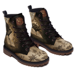 Corvus Vegan Leather Boots - design closeup
