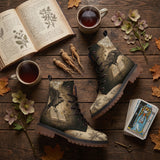 Corvus Vegan Leather Boots - on model