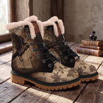 Corvus Winter Boots - wood floor