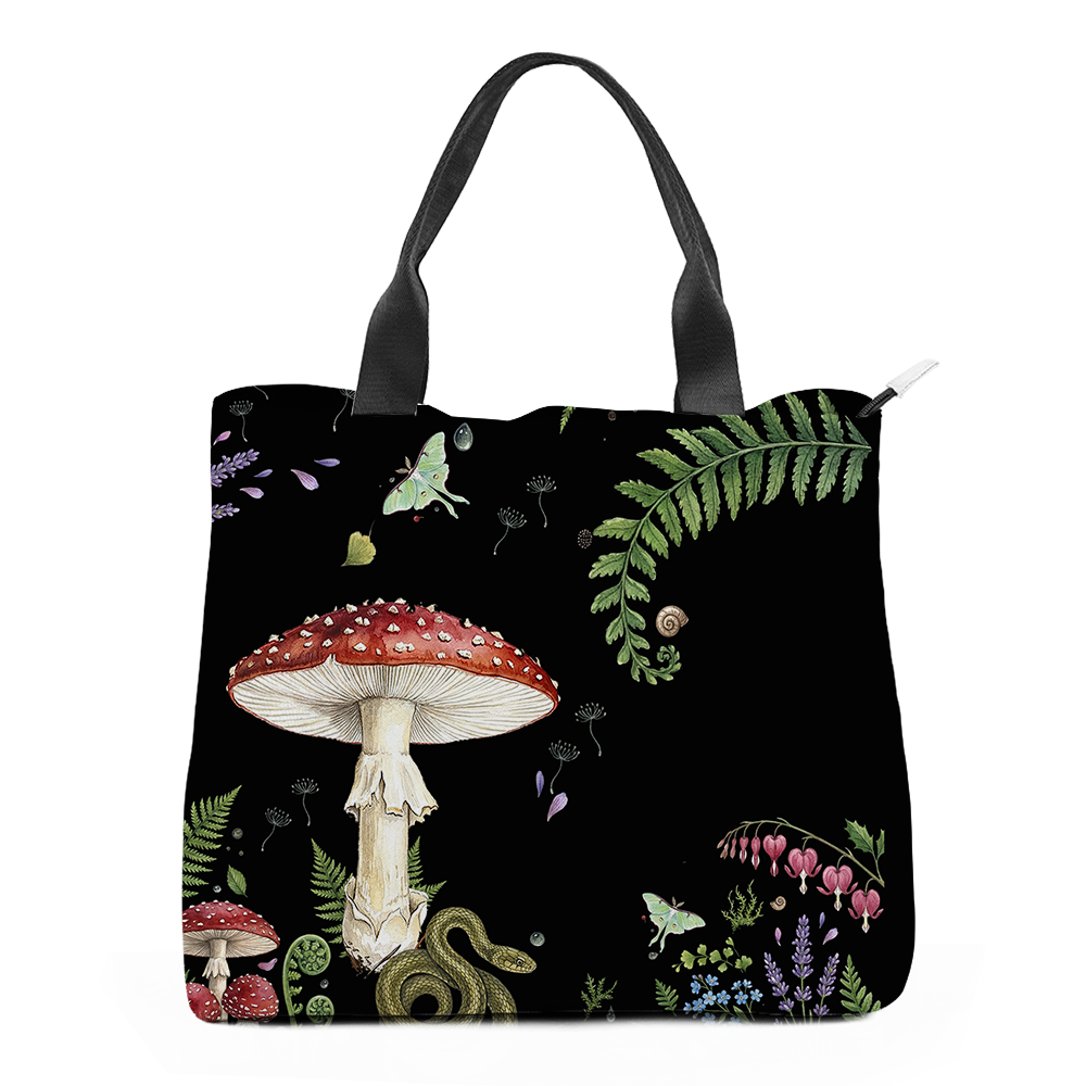 Digitalis Tote — side detail
