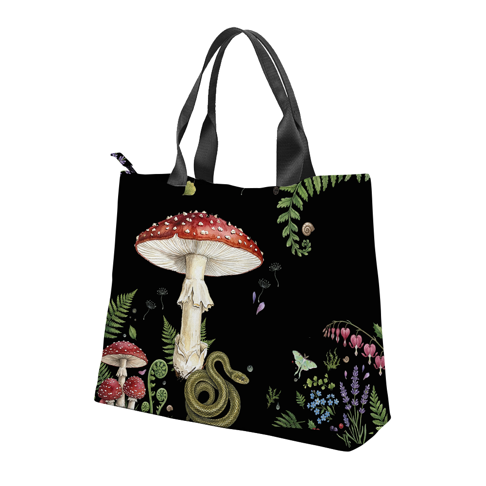 Digitalis Tote — lifestyle mockup
