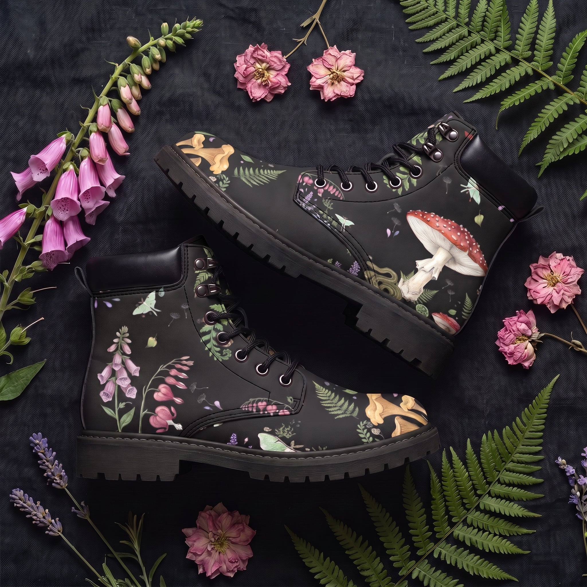 Digitalis Classic Boots - flat decor