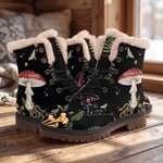 Digitalis Winter Boots - wood floor