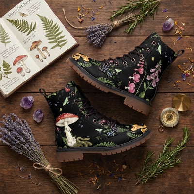 Digitalis Vegan Leather Boots