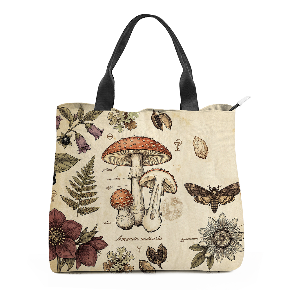 Materia Medica Tote — side detail