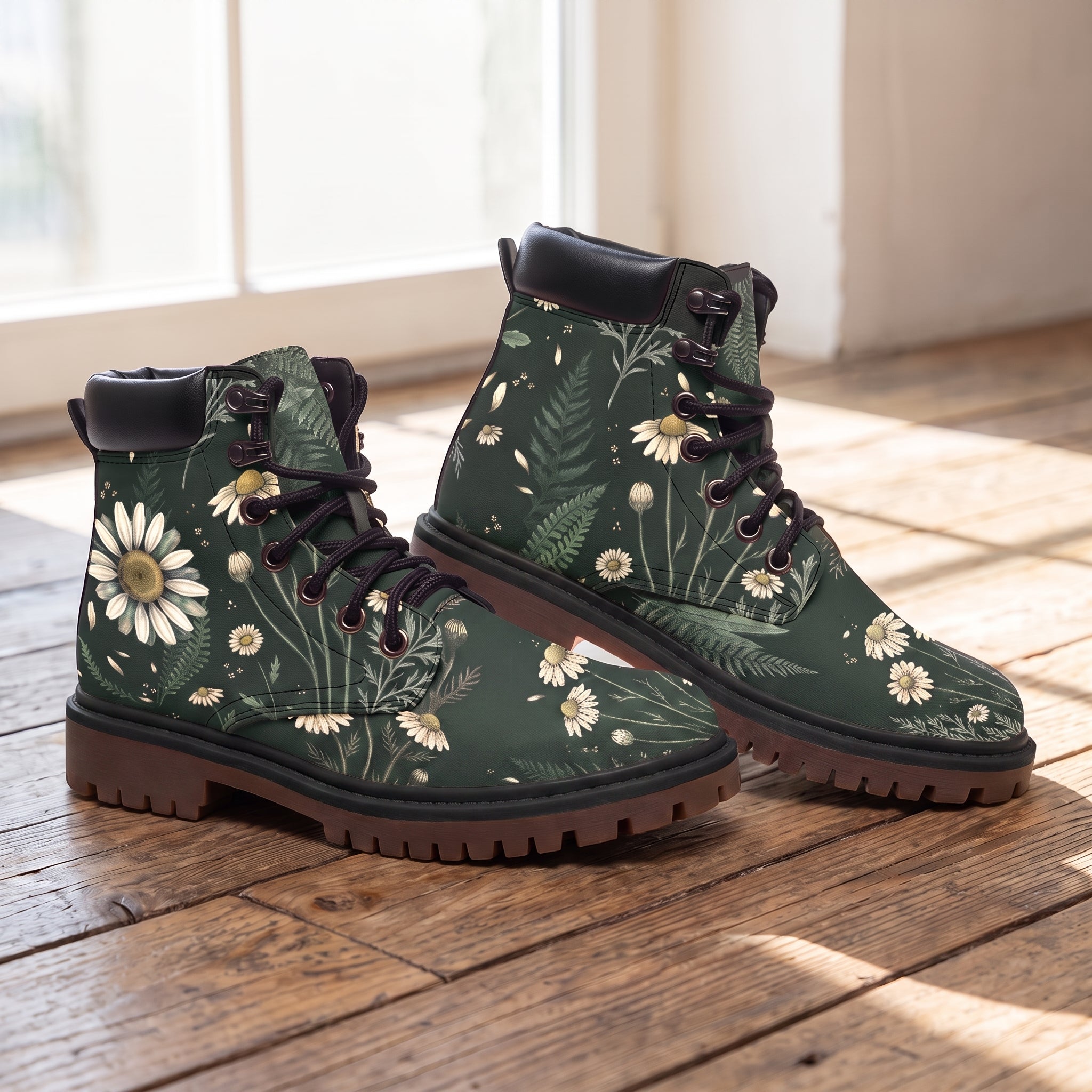 Matricaria Classic Boots - wood floor