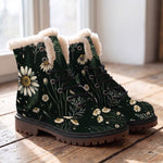 Matricaria Winter Boots - wood floor