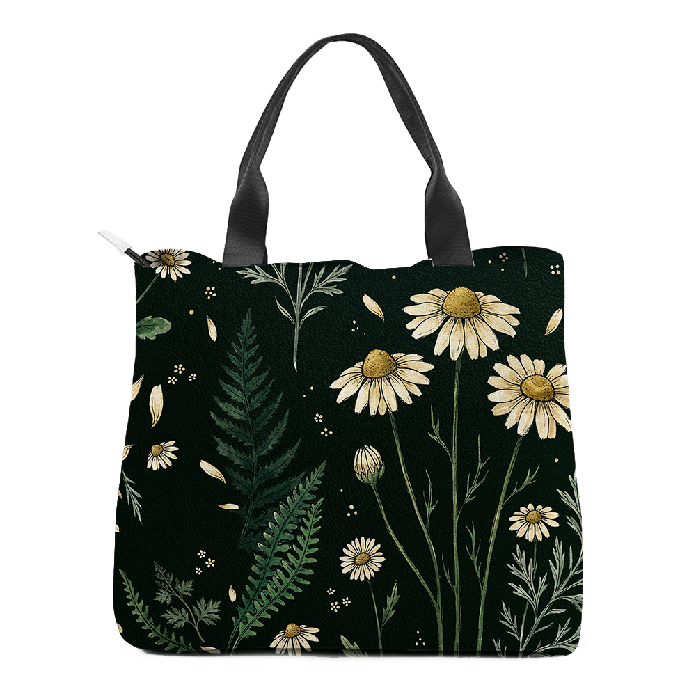 Matricaria Tote — studio 3/4 angle