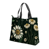 Matricaria Tote — studio 3/4 angle alternate
