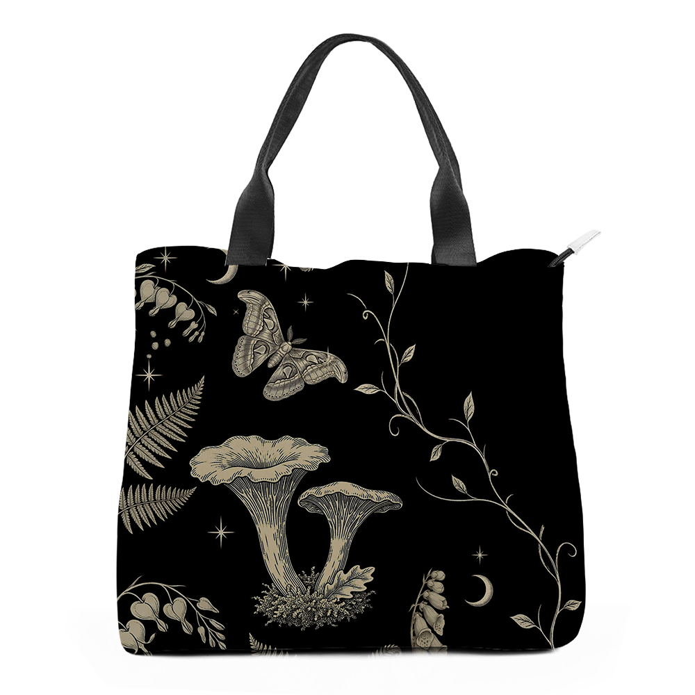 Mycelia Tote — side detail