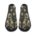 Ossuary Fashion Zip Boots — front detail view