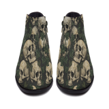 Ossuary Fashion Zip Boots — front detail view