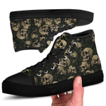 Ossuary High Tops — black sole pair