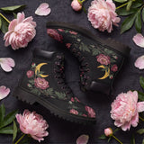 Paeonia Classic Boots - flat decor