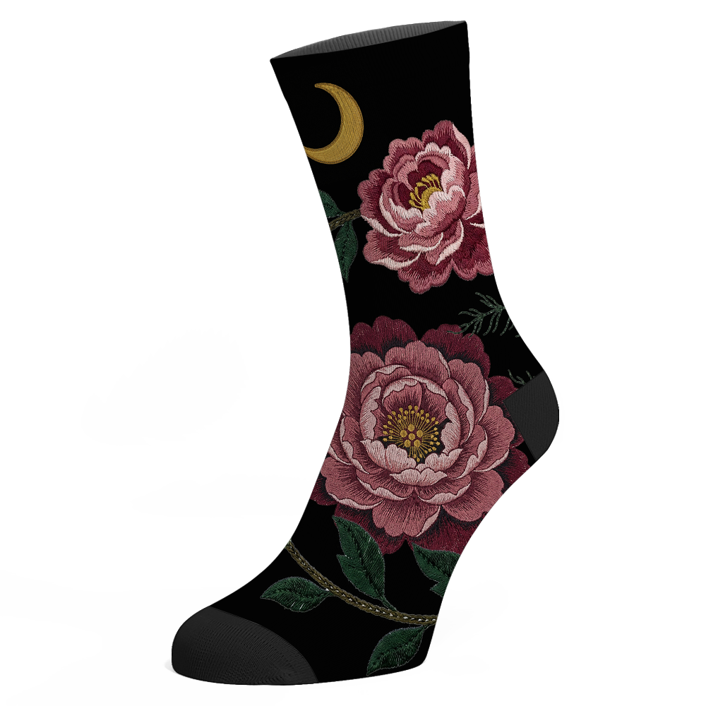 Paeonia Socks detail
