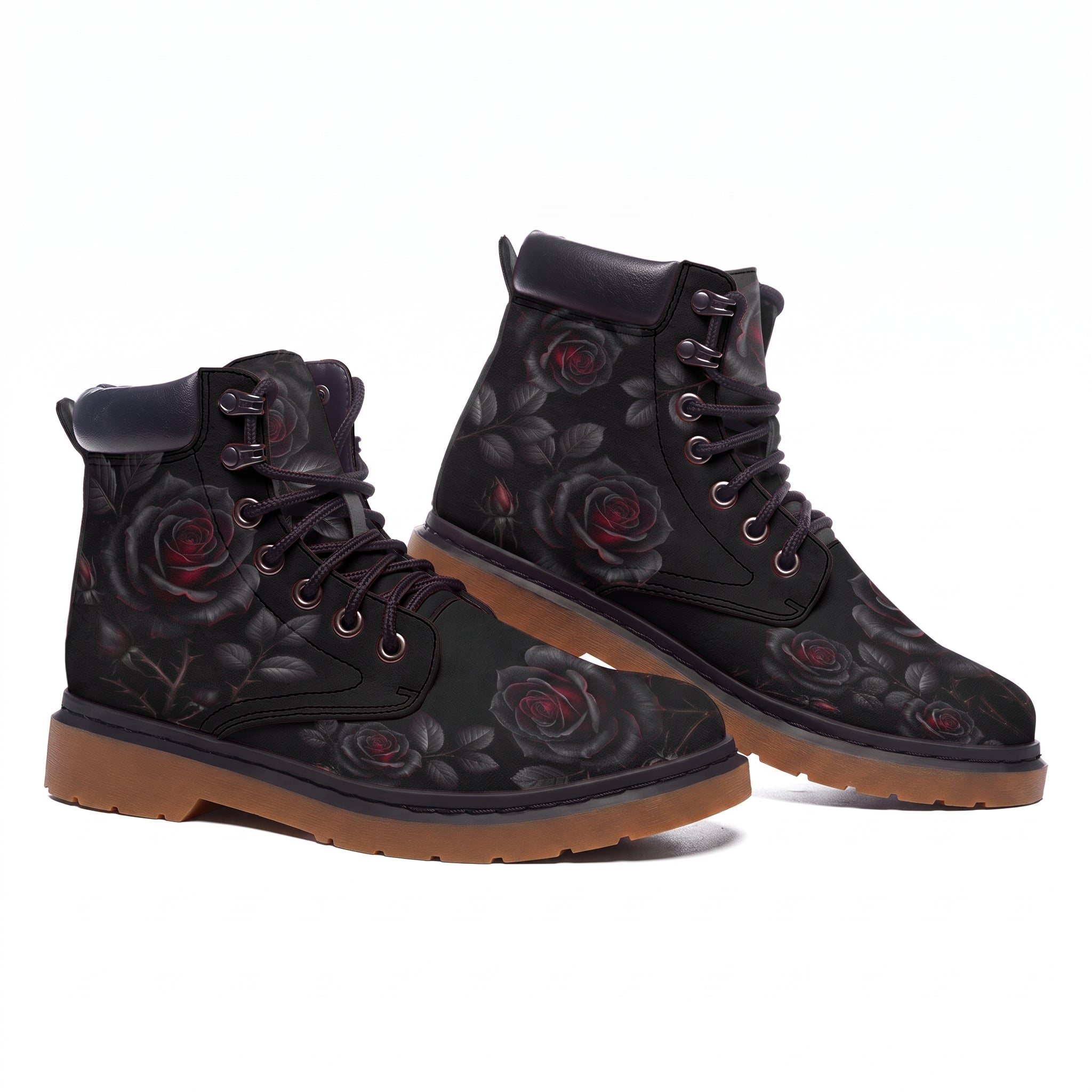 Thornveil Rose Classic Boots - side
