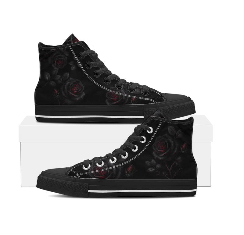 Thornveil Rose High Tops