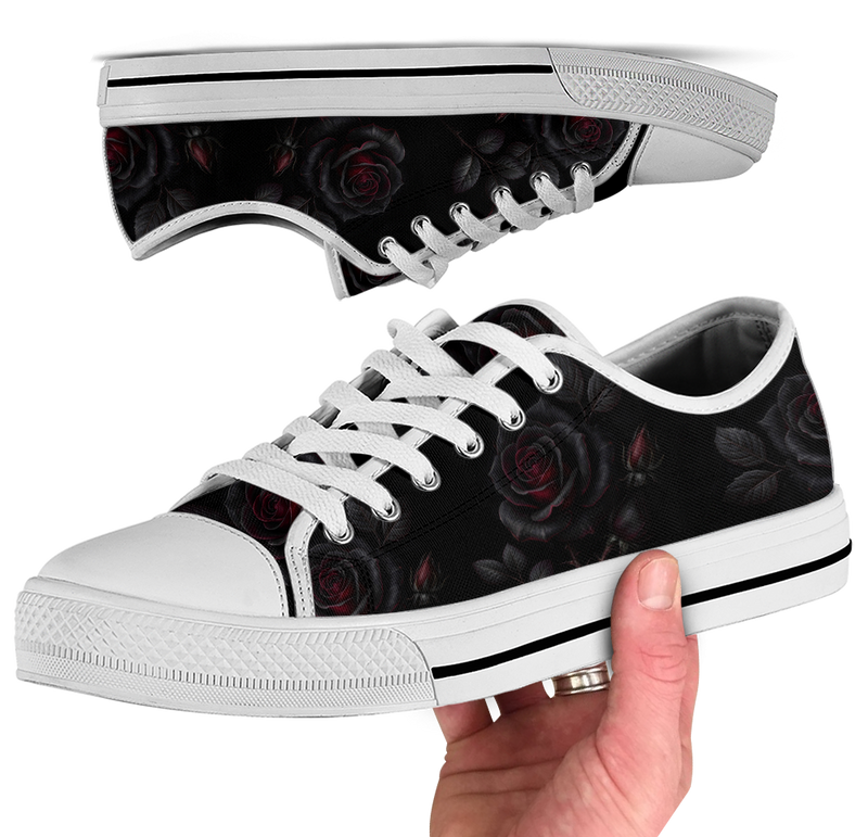 Thornveil Rose Low Tops
