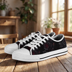 Thornveil Rose Low Tops - Wood Floor