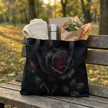 Thornveil Rose Tote Bag