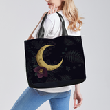 Vespertine Tote Bag - lifestyle shot, woman holding tote