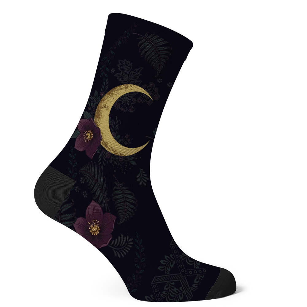 Vespertine Socks flat front