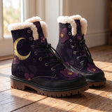 Vespertine Winter Boots - wood floor
