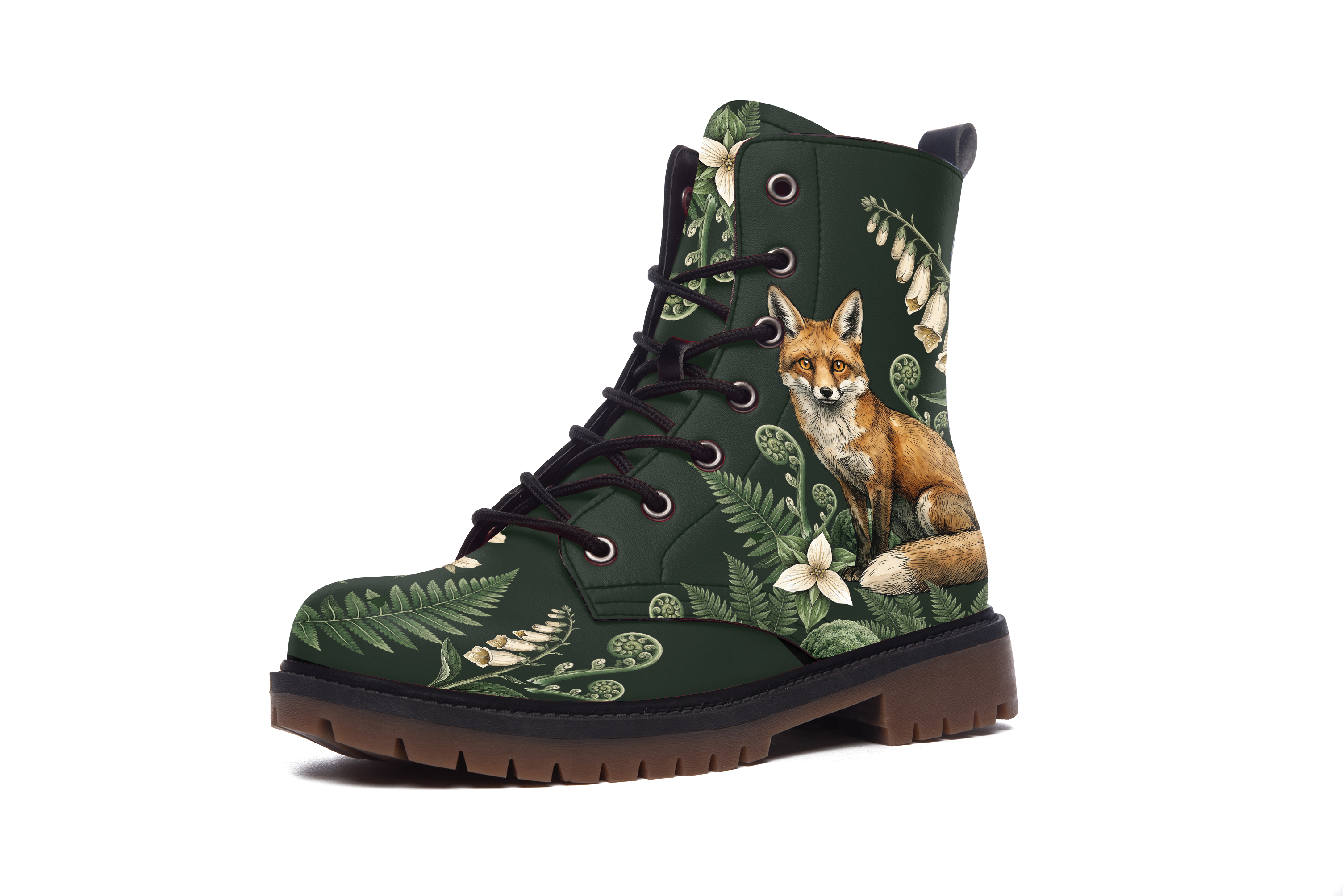 Vulpina Vegan Leather Boots - View 4